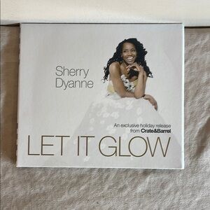 ⭐️ Sherry Dyanne Let It Glow CD 2016 Crate & Barrel Exclusive Holiday Release